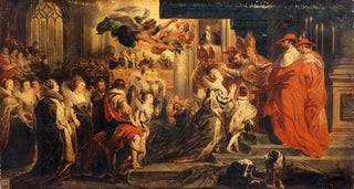 Alexandre Marie Colin - Le Couronnement de Marie de Mdicis le 13 mai 1610.webp
