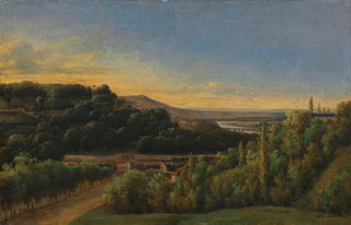 Alexandre Pau de SaintMartin - View of SaintCloud Near the Seine.webp