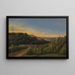 Vue de Saint-Cloud près de la Seine - Alexandre Pau de Saint-Martin — gerahmtes Bild an der Wand