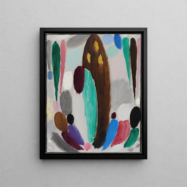 Variante Ascona - Alexej von Jawlensky — gerahmtes Bild an der Wand
