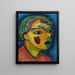 Poet Kopf Mystisch - Alexej von Jawlensky — gerahmtes Bild an der Wand