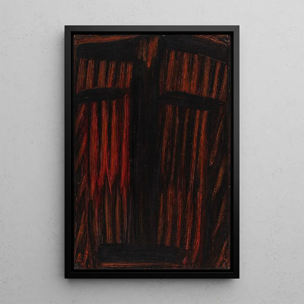 Reproduktion des Gemäldes Großes Meditationsgemälde Herr, lass mich mich entflammen - Alexej von Jawlensky