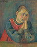 Kinder-Gemälde mit geneigtem Kopf - Alexej von Jawlensky — Ansicht des Kunstwerks