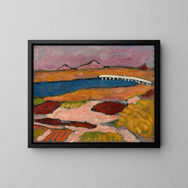Prerow, in Pommern - Alexej von Jawlensky — gerahmtes Bild an der Wand