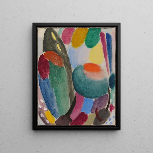 Variation parfum et fraîcheur Hollande - Alexej von Jawlensky — gerahmtes Bild an der Wand