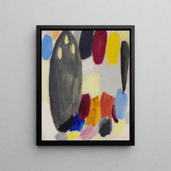 Variation des Triptychs der Lichter - Alexej von Jawlensky — gerahmtes Bild an der Wand