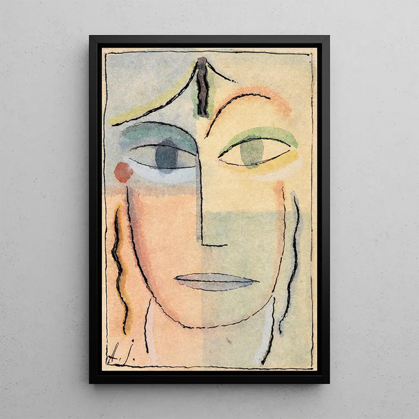 Reproduktion des Gemäldes Kopf einer Frau - Alexej von Jawlensky