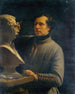 Jean-Pierre Dantan 1800-1869 Bildhauer modelliert den Kopf von Prignon - Alexis-Joseph Prignon — Ansicht des Kunstwerks