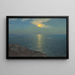 Am Meer - Alfred Bergström — gerahmtes Bild an der Wand