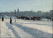 Winterlandschaft vom Meerespromenade in Stockholm - Alfred Bergström — Ansicht des Kunstwerks