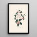 Illustrationen und Beschreibungen der Pflanzen, die die natürliche Ordnung der Camellieae bilden Pl02 - Alfred Chandler — gerahmtes Bild an der Wand