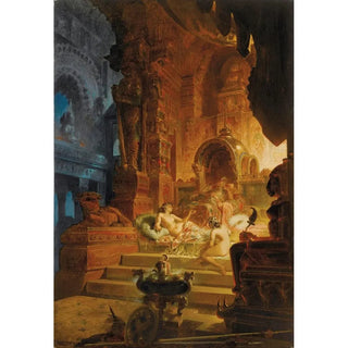 Alfred Choubrac - Scheherazade And The Sultan.webp
