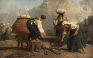 Alfred De Curzon - Blanchisseuses italiennes.webp