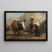 italienischer Waschfrauen - Alfred de Curzon — gerahmtes Bild an der Wand