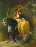L'entrée au bois - Alfred de Dreux — Ansicht des Kunstwerks