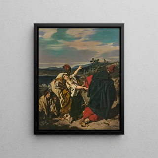Alfred Dehodencq - LEnlvement dune femme juive.webp
