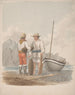 Batelier und Medianero von Garachico Teneriffa - Alfred Diston — Ansicht des Kunstwerks