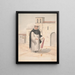 Bruder der Dominikaner - Alfred Diston — gerahmtes Bild an der Wand