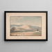 La Montañeta de Las Arenas - Alfred Diston — gerahmtes Bild an der Wand