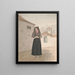 Robe d'église pour dames - Alfred Diston — gerahmtes Bild an der Wand