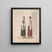 Robe de marche Tenerife - Alfred Diston — gerahmtes Bild an der Wand