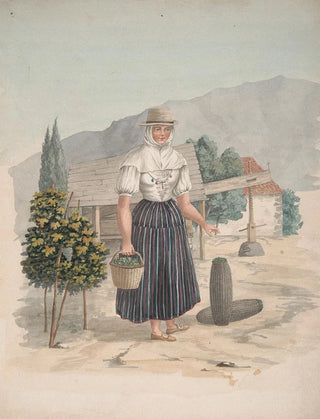 Alfred Diston - Woman of El Miradero Tenerife.webp