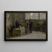 Le suffrage universel - Alfred Henri Bramtot — gerahmtes Bild an der Wand