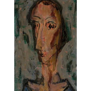 Alfred Henry Maurer - Female Head.webp