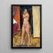Akt - Alfred Henry Maurer — gerahmtes Bild an der Wand