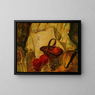 Alfred Henry Maurer - Still Life of Fruit in a Basket.webp