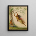 Indianerinnen, die schaukeln - Alfred Jacob Miller — gerahmtes Bild an der Wand