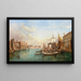 La Dogana - Alfred Pollentine — gerahmtes Bild an der Wand