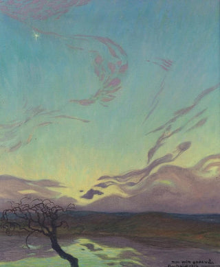Alfred Proessdorf - Landscape at dusk.webp