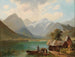 Über den Achensee, Tirol - Alfred Schönberger — Ansicht des Kunstwerks