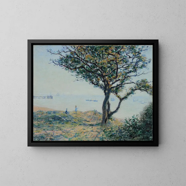 Die Cardiff Bay - Alfred Sisley — gerahmtes Bild an der Wand