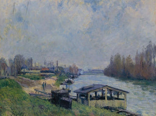 Alfred Sisley - Le Lavoir De Billancourt.webp