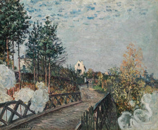 Alfred Sisley - Le pont du chemin de fer.webp