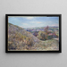 Sur les collines de Moret un matin de printemps - Alfred Sisley — gerahmtes Bild an der Wand