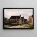 Frauen, die in den Wald gehen - Alfred Sisley — gerahmtes Bild an der Wand