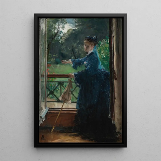 Alfred Stevens - Femme au balcon.webp