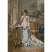 L'attente - Alfred Stevens — Ansicht des Kunstwerks
