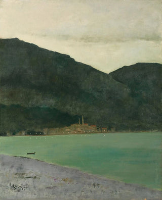 Alfred Stevens - Menton presque la nuit 2 impression.webp