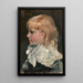 Reproduktion des Gemäldes Portrait d'Alice Gamby - Alfred Stevens