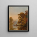 Herbst - Alfred Thompson Bricher — gerahmtes Bild an der Wand