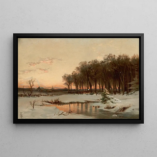 Alfred Thompson Bricher - Late Autumn Saco River.webp