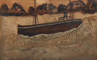 Alfred Wallis - Trawler at sea.webp
