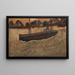 Chalutier en mer - Alfred Wallis — gerahmtes Bild an der Wand