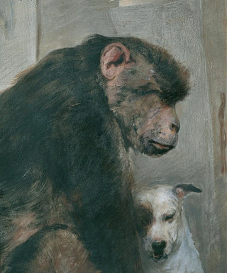 Alfred Wesemann - Affe und Hund.webp