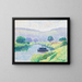 Die Amberleyn-Tal Arunjoki - Alfred William Finch — gerahmtes Bild an der Wand