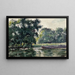 Richmond, un paysage fluvial - Alfred William Finch — gerahmtes Bild an der Wand